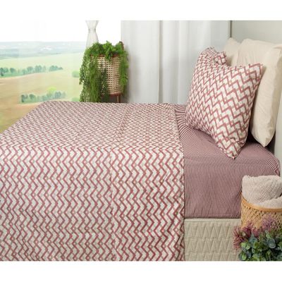 Jogo de Cama Duplo Casal 4 Peças 140 Fios 250x220cm Jade 2 Realce Premium - Sultan