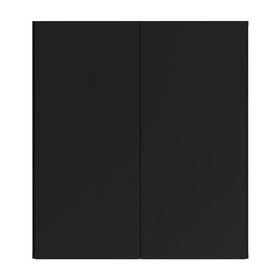 Gabinete Banheiro 2 Portas Suspenso 63cm Multimóveis Preto