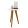 Mesa Lateral Liv Branco Eco Wood - Matic