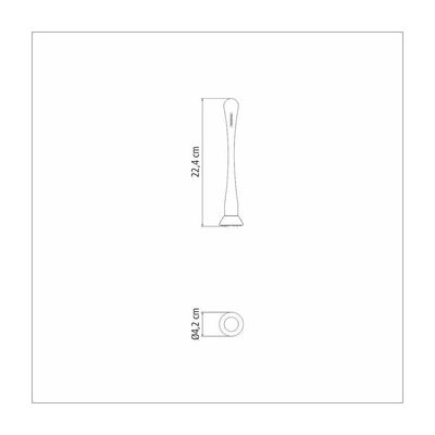 Macerador Tramontina Com Ponta Dentada Em Aço Inox 22,4 Cm