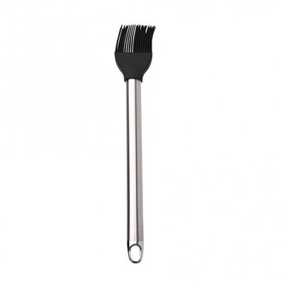 Pincel Culinario Preto Com Cabo Em Inox - Mimo Style