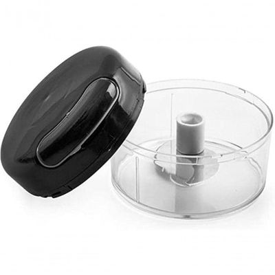 Mini Processador Manual Lyor 2 Laminas 200ml - Preto