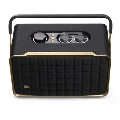 Caixa de Som Portátil JBL Authentics 300 com Alça, Bluetooth e Wi-Fi 100W RMS Preto / Bivolt