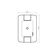 Kit 6 Placa Com 1 Furo 9,5 Mm 4x2 Tramontina Aria Branca