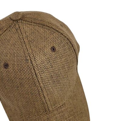 Boné De Palha Modelo Unissex Luxuoso Com Acabamento Premium Ajustável caramelo