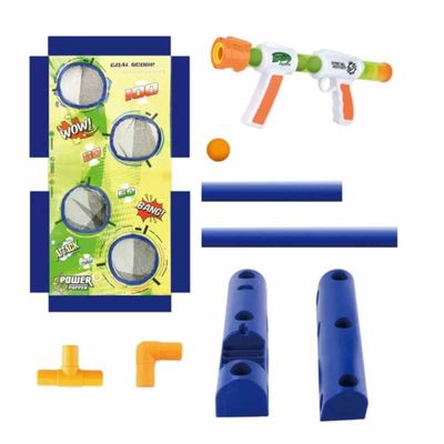 Brinquedo Lançador De Bolas Pressão Com Alvo Móvel - Pow Pow Ball - Fenix