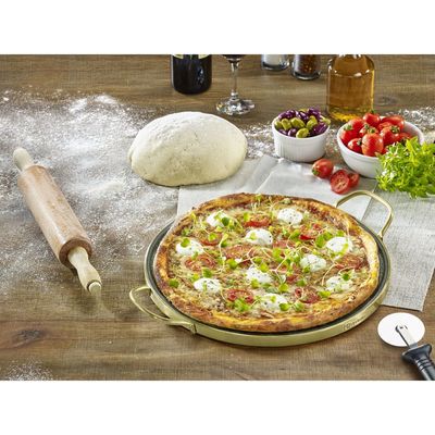 Pedra para Pizza Electrolux de Pedra Sabão com Alças de Cobre Não se aplica