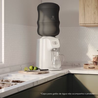 Bebedouro Electrolux Água Gelada. Fria e Natural com Compressor Branco (BC01B) 220V