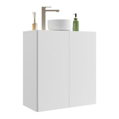 Gabinete Banheiro 2 Portas 63Cm Multimóveis V5007 Branco