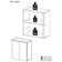 Gabinete Banheiro 2 Portas 63Cm Multimóveis V5007 Branco
