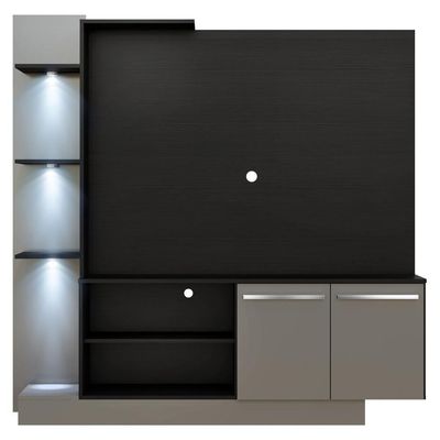 Estante Tv 55" Com 3 Leds E 2 Portas Dallas MultimóveisV3399