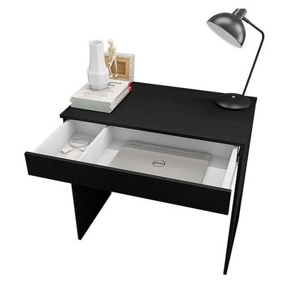 Mesa Para Computador Alexia Preto Fosco - Ajl