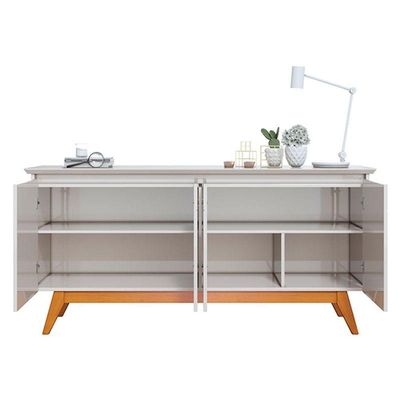 Aparador Para Sala Buffet Ambiente Classic 1.6 Off White - Imcal