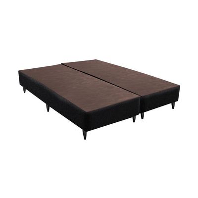 Base Sommier Linho Preto Queen (158X198X23) Linho - Ortobom