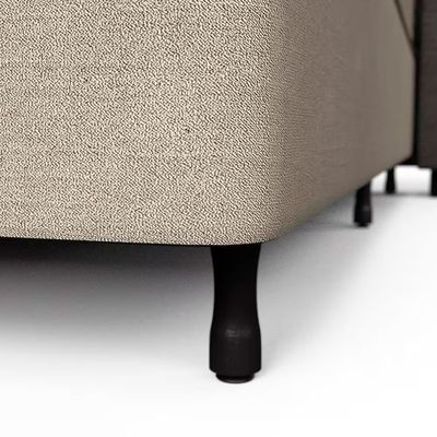 Base Box Casal Guarda Costas Vitality Suede 26x188x138cm Probel Bege