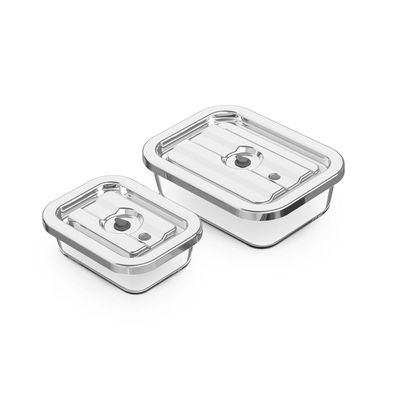 Potes Herméticos Electrolux de Vidro para Fechamento a Vácuo 02 Unidades Não se aplica