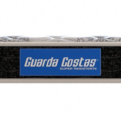 Colchão Casal Espuma D23 Super Resistente Probel 14cm Branco/Preto (138x188x14cm)