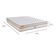 Colchão King Pequim 193x203cm Molas Ultralastic Softgel Inducol Cr445e Branco/bege Branco/bege