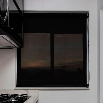 Persiana Rolo Screen 3% Preto - 2,00m X 2,70m