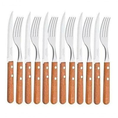 Kit Para Churrasco Inox Tramontina 12 Peça Dynamic
