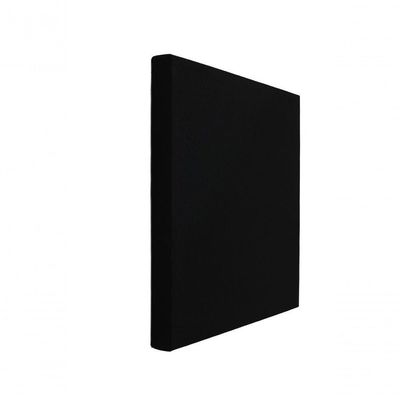 Painel Acústico Absorvedor Anti-chamas Soft 60x60cm Maestra Preto Crepe