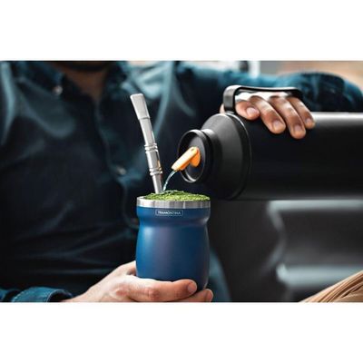 Cuia Térmica Tramontina Azul 240 Ml