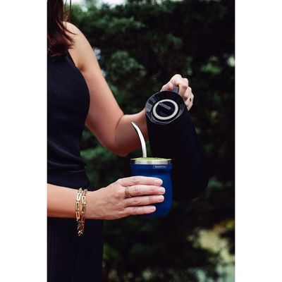 Cuia Térmica Tramontina Azul 240 Ml