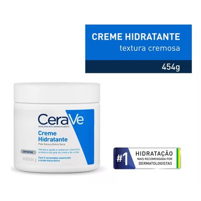 Creme Hidratante sem Perfume Cerave Pote 454g