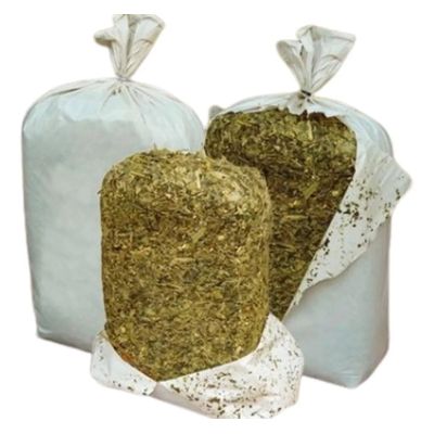 100un Saco Para Silagem 52x110 200micras + 100 Abraçadeiras