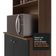 Armário Cozinha Compacta Quiosque 235cm Rustic/preto