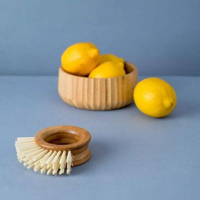 Escova Multiuso Para Frutas E Legumes De Bambu- Oikos