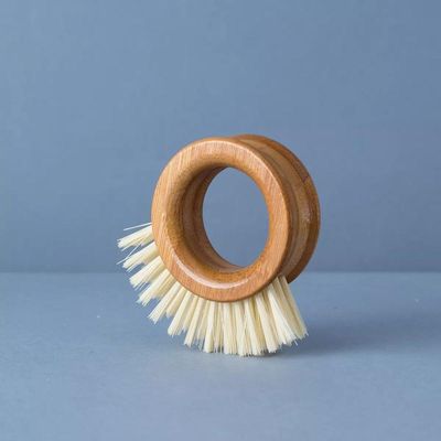 Escova Multiuso Para Frutas E Legumes De Bambu- Oikos