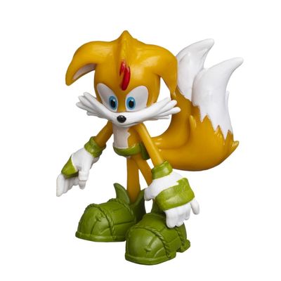 Kit 5 Bonecos Col 6,5cm Tails, Knuckles Pirata, Rose, Sonic
