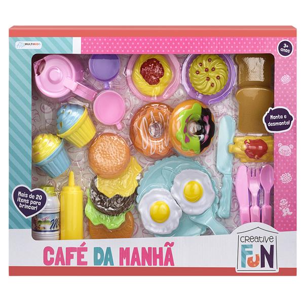 Creative Fun Café da Manhã Indicado para +3 Anos Colorido Multikids - BR603 BR603