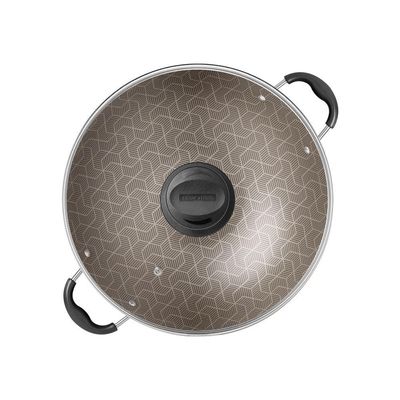 Wok Tramontina Paris Com Revestimento Interno E Externo Em Antiaderente Starflon Max Vermelho