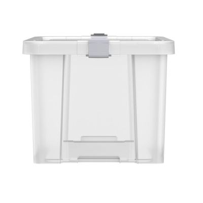Caixa Organizadora Tramontina Office Em Polipropileno Transparente 30 L