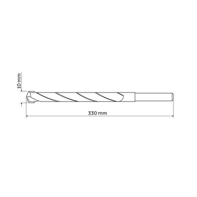 Broca Para Concreto Extra Longa 10x330 Mm Tramontina Master
