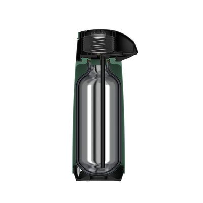 Garrafa Térmica Tramontina Exata Em Plástico Verde Com Ampola De Vidro 1,8 L
