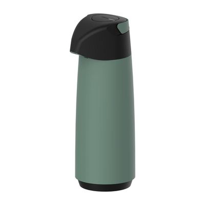 Garrafa Térmica Tramontina Exata Em Plástico Verde Com Ampola De Vidro 1,8 L