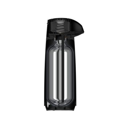 Garrafa Térmica Tramontina Exata Em Plástico Preto Com Ampola De Vidro 1,8 L
