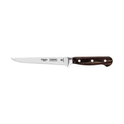 Faca Para Desossar Tramontina Century Wood Com Lâmina Em Aço Inox E Cabo De Madeira Tratada