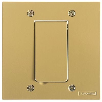 Tampa 1 Posto 4x4 Para Piso Tramontina Modular Dourada