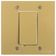 Tampa 1 Posto 4x4 Para Piso Tramontina Modular Dourada