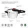 Panela De Pressão Tramontina Solar Em Aço Inox Fundo Triplo Com 5 Dispositivos De Segurança 22Cm 6 L