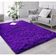 Tapete Sala Felpudo Peludo Roxo 140 X 200 Cm