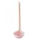 Concha De Nylon Com Cabo De Aço Inox Rose 30 Cm - Lyor
