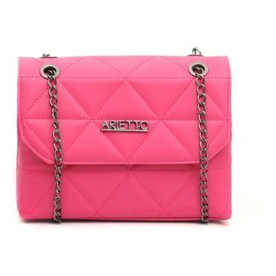 Bolsa Media Alça Corrente Onix Feminina Transversal Colorida
