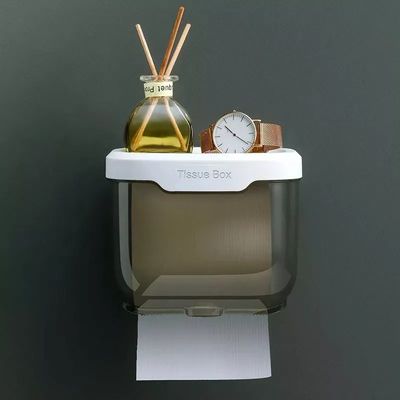 Porta Papel Higiênico De Parede À Prova D'água Colável