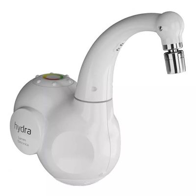 Torneira Elétrica Lumen De Parede Branca - Hydra 127v