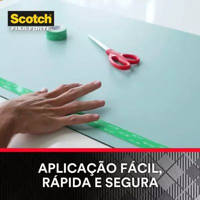 Fita Dupla Face Fixa Forte 3m 24mm X 2m 1810
